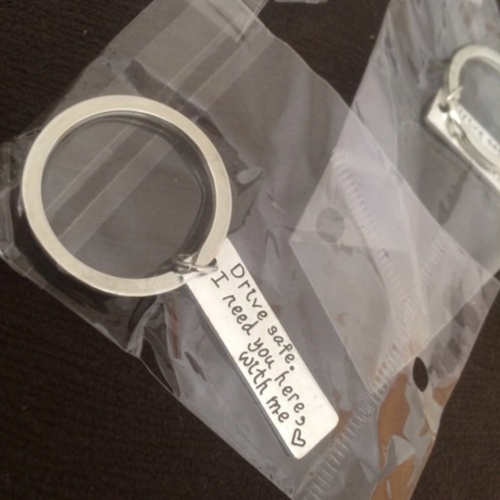 3/$23 “Drive Safe.” Key Chain GiftVal entines Day - Picture 4 of 6